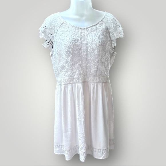 Maurices White Lace Dress - Picture 16 of 16
